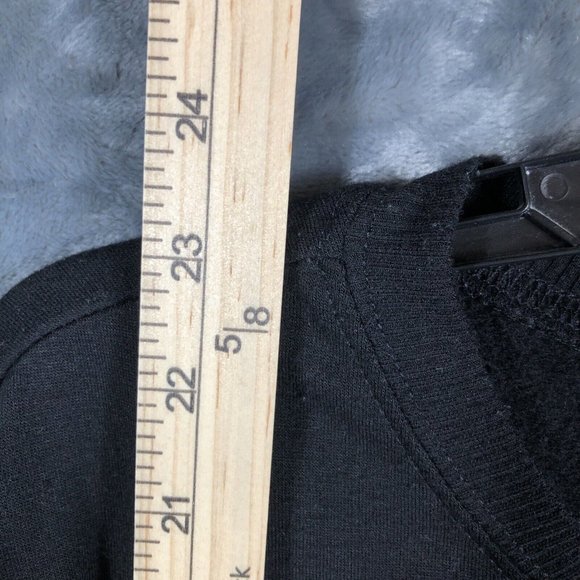 MIKEN Flow Sweatshirt Women’s Sweater Black She Is Strong Size Small - Picture 7 of 12